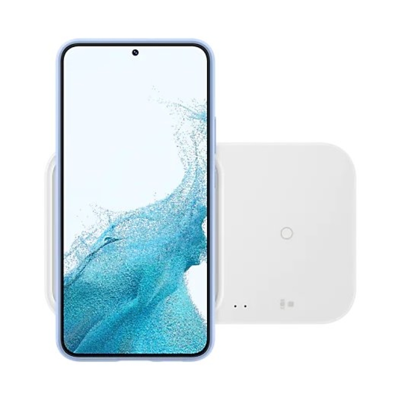 EP-P5400TWE Samsung DUO Pad vezeték nélküli töltéshez fehér + adapter