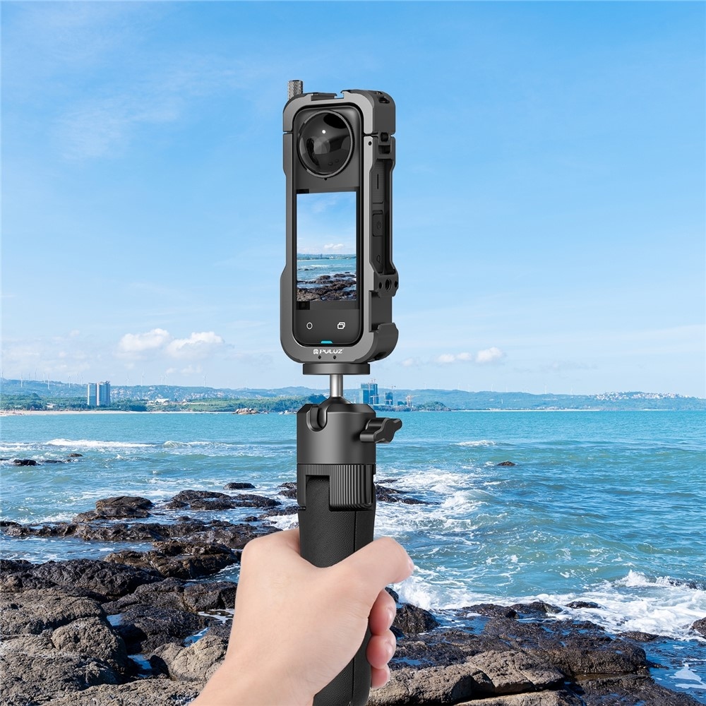 PULUZ védőkeret objektívsapkával Insta360 X4-hez