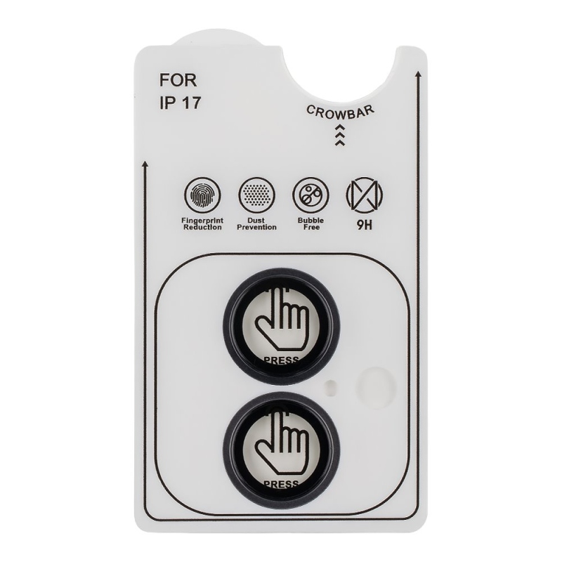 Csomagolás:ME lencsevédő Apple iPhone 17 Fekete