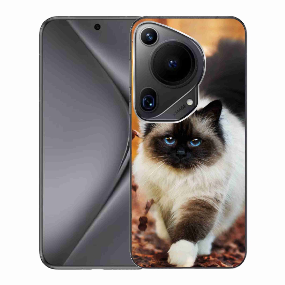 Gél tok mmCase a Huawei Pura 70 Ultra készülékhez - macska