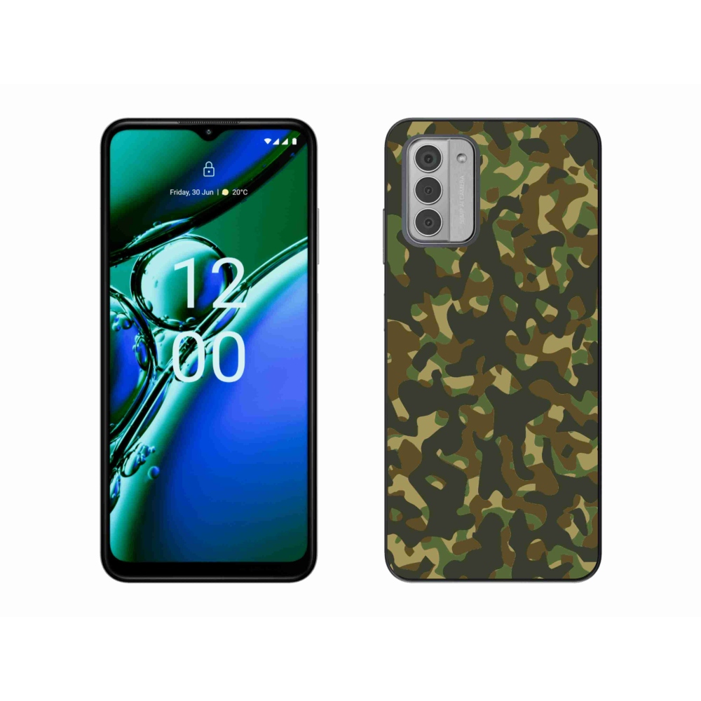 Zselés tok mmCase a Nokia G42 készülékhez - álcázó mintázat 1