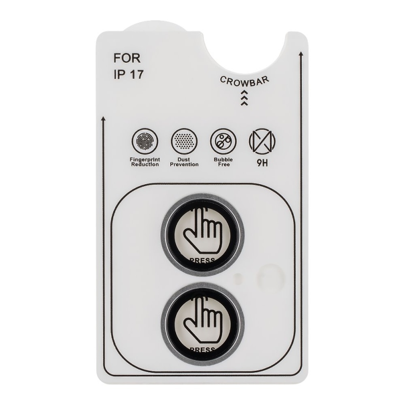 CSOMAG:ME objektívvédő Apple iPhone 17 ezüsthöz