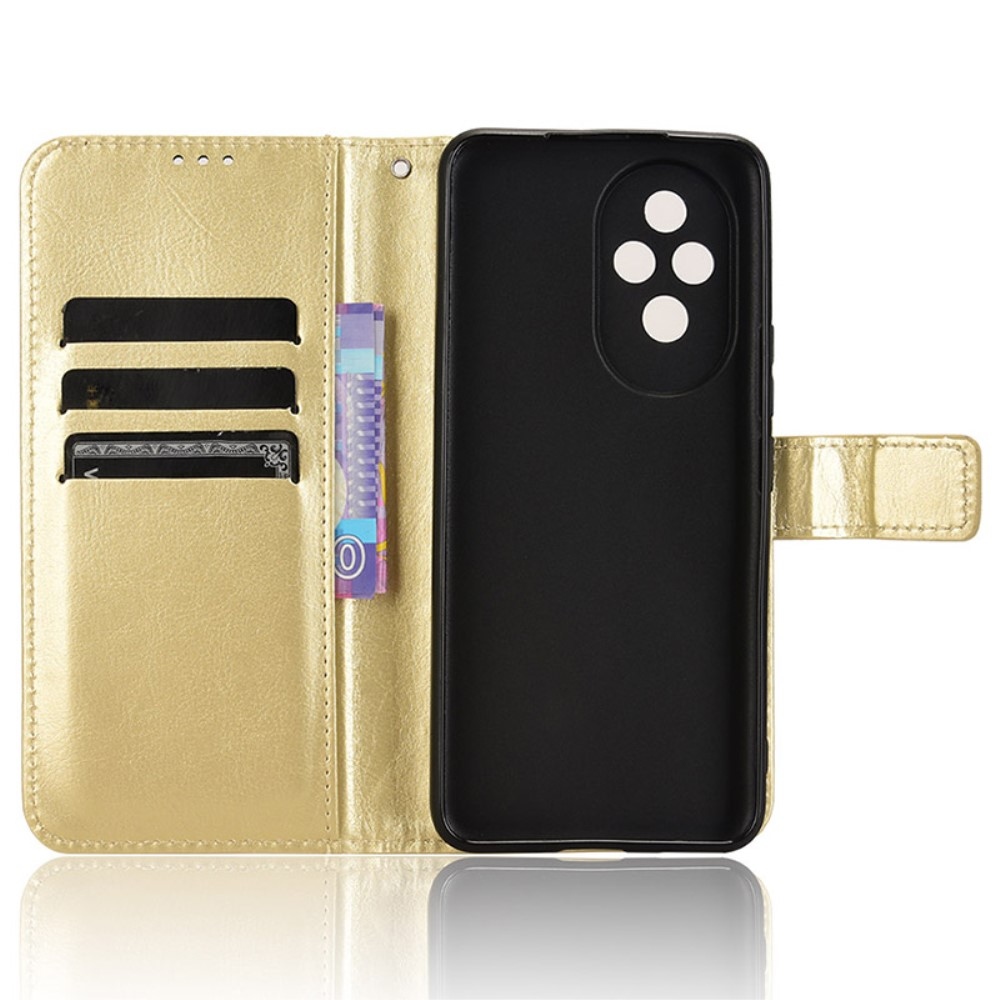 Őrült könyvtáska a Honor 200 5G-hez - arany