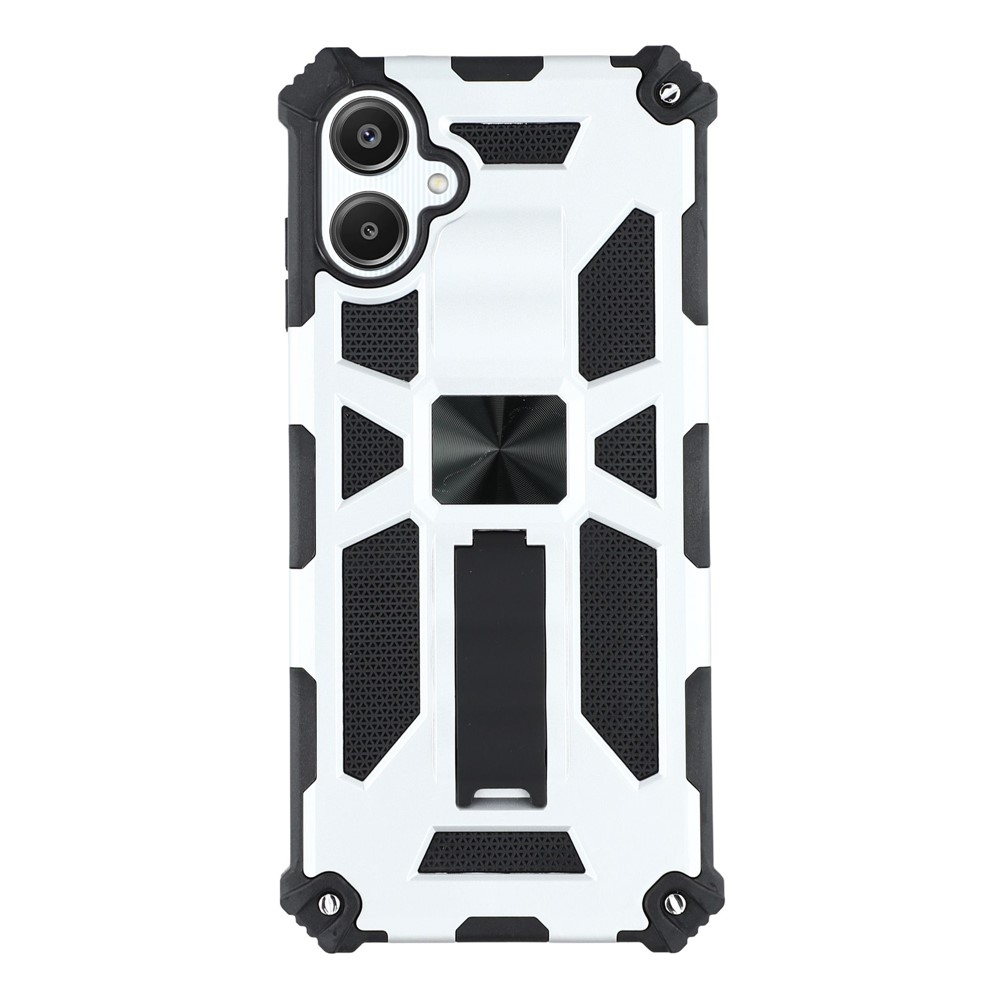 Ütésálló hibrid borítás Samsung Galaxy A07 4G készülékhez - ezüst színű