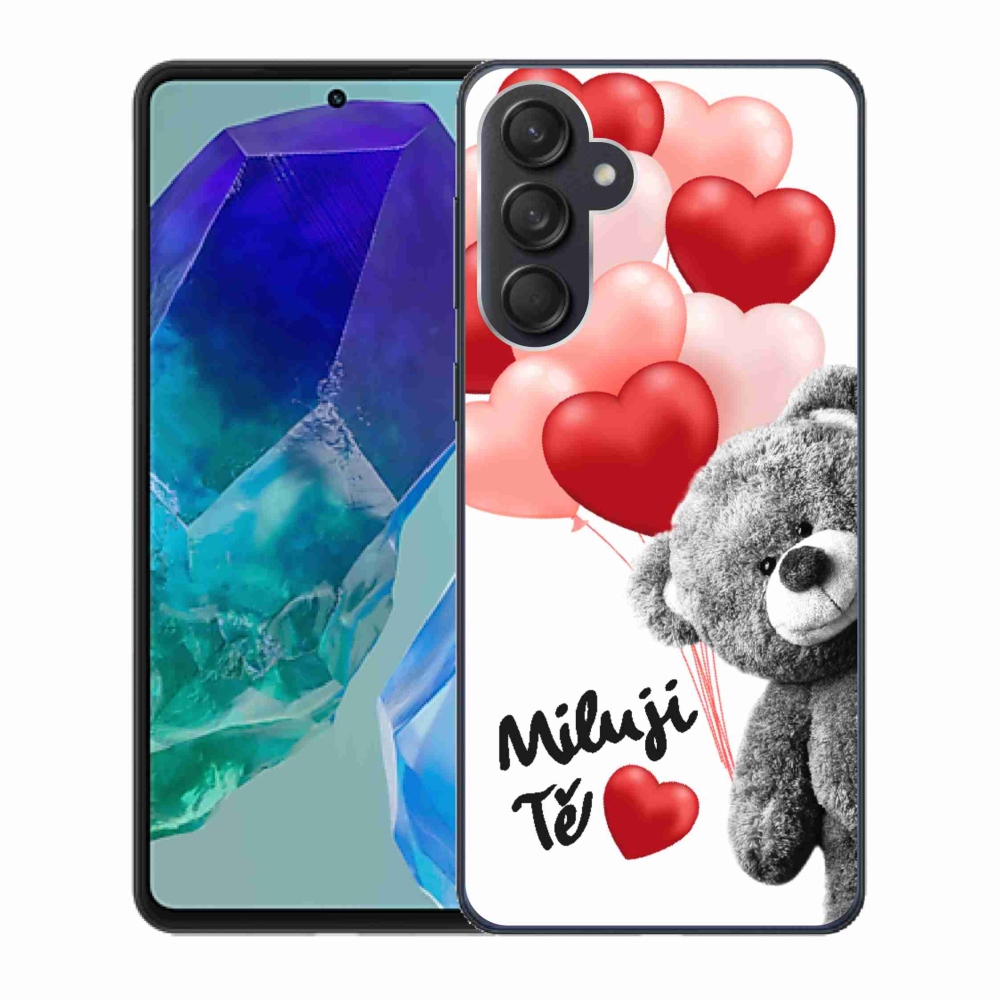 Gél borító mmCase Samsung Galaxy M55 5G - I love you - Gél borító mmCase Samsung Galaxy M55 5G - I love you