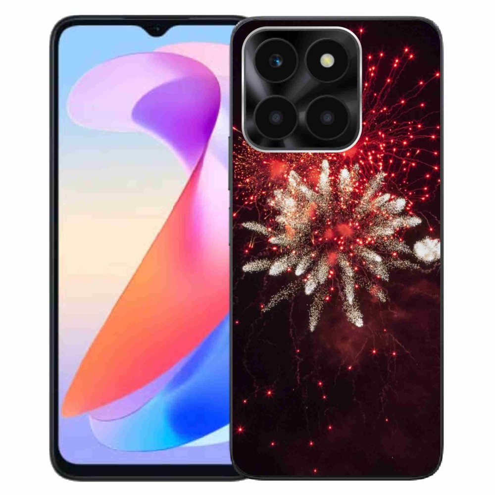 Zselés borítás mmCase a Honor X6a számára - tűzijáték