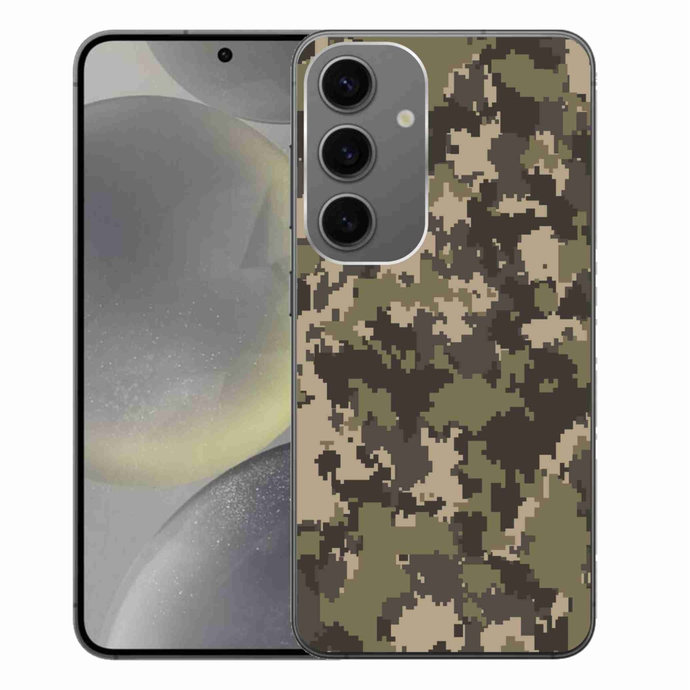 Gél védőhuzat mmCase Samsung Galaxy S24+ készülékhez - terepszínű minta 12