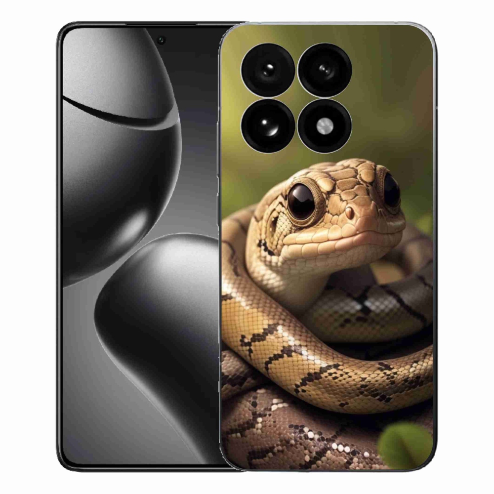 Gél borítás mmCase a Xiaomi 15T-hez - kígyó 1
