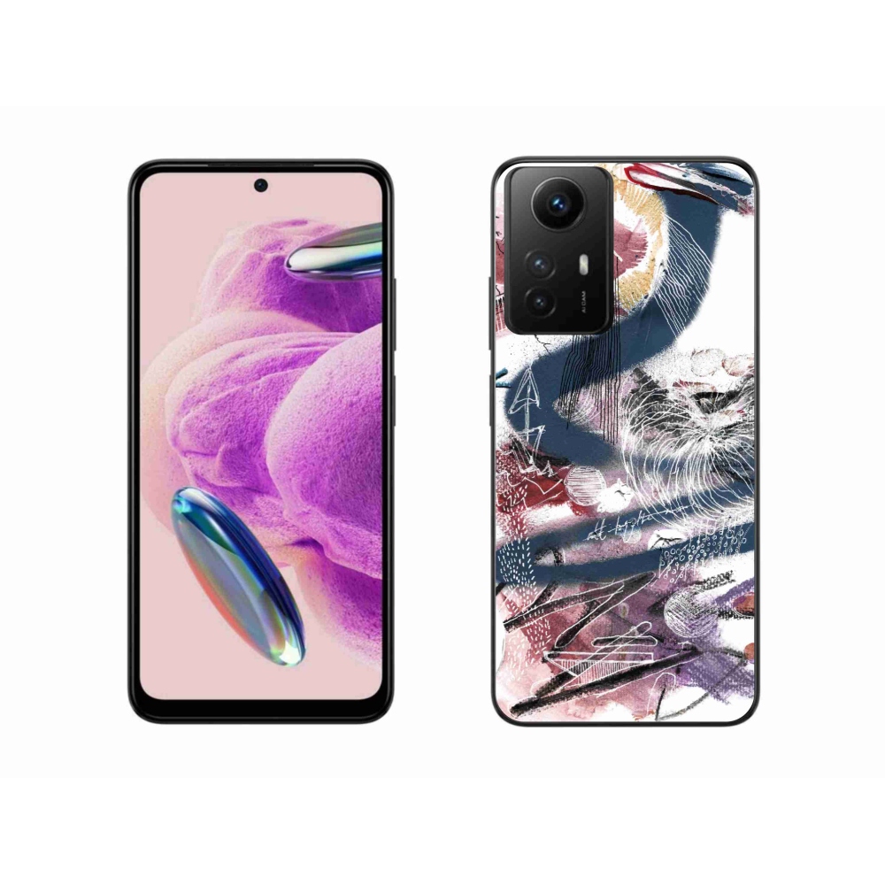 Gél borítás mmCase a Xiaomi Redmi Note 12S számára - absztrakt motívum 28