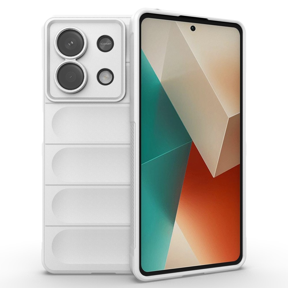 Rugg tartós zselés tok Xiaomi Redmi Note 13 5G - fehér