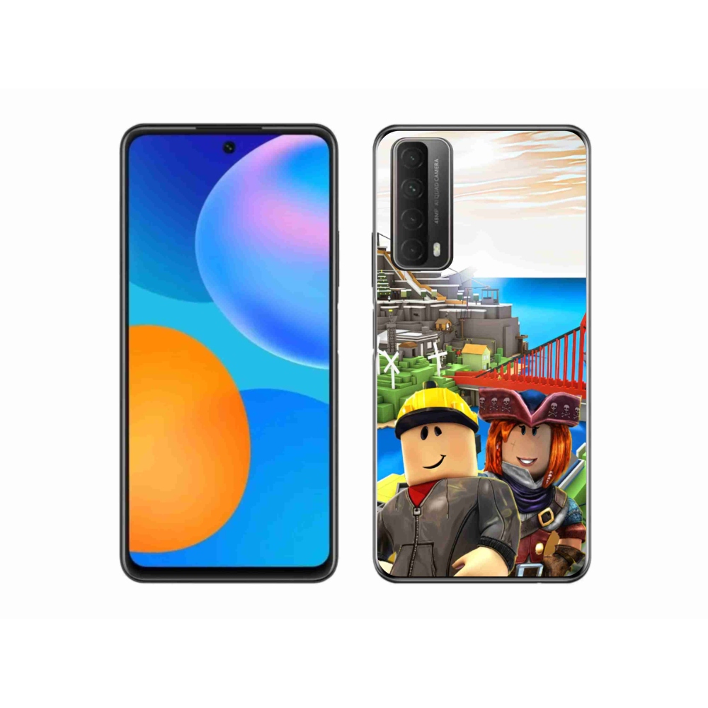 Zselés borítás mmCase a Huawei P Smart (2021) - roblox 1