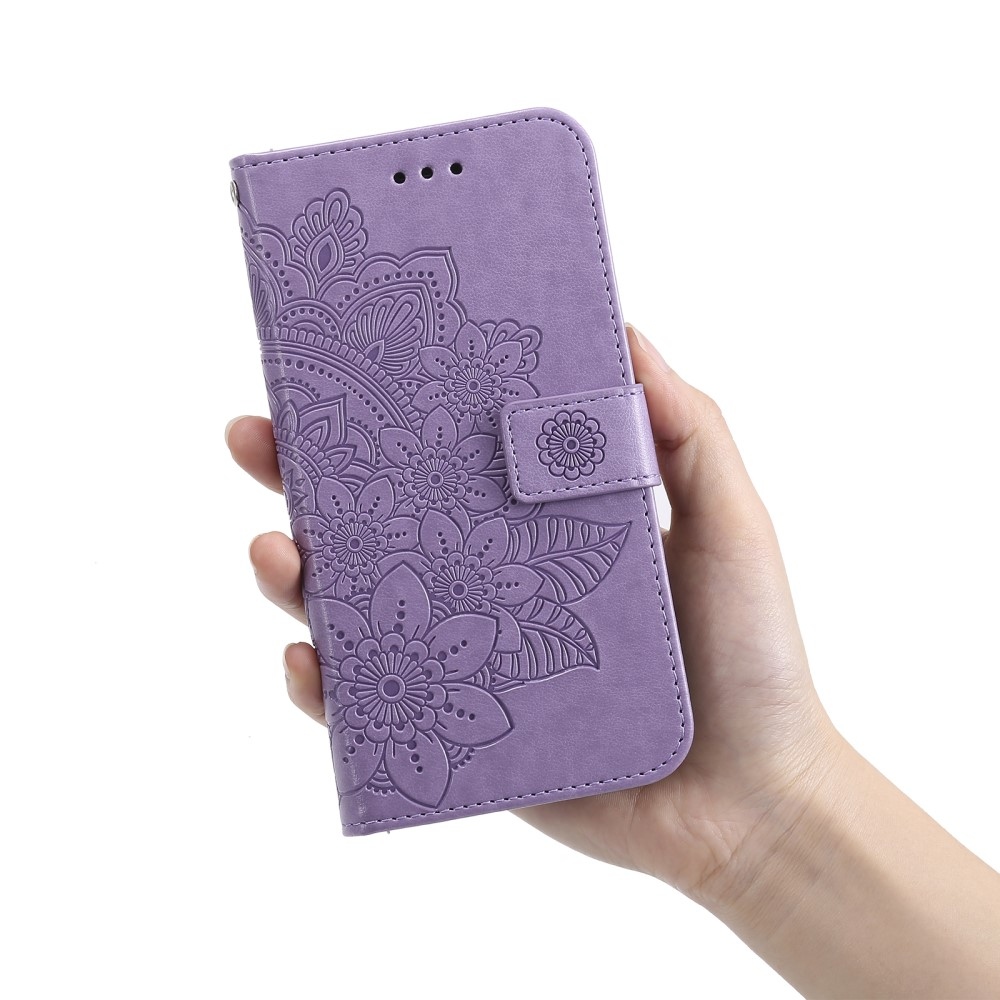 Mandala könyv tok Huawei Nova 12 SE-hez - lila