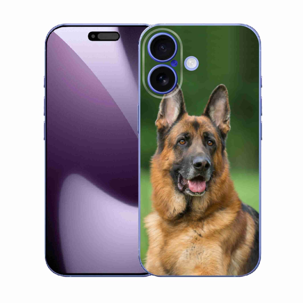 Gél borítás mmCase iPhone 17 készülékhez - Német juhászkutya