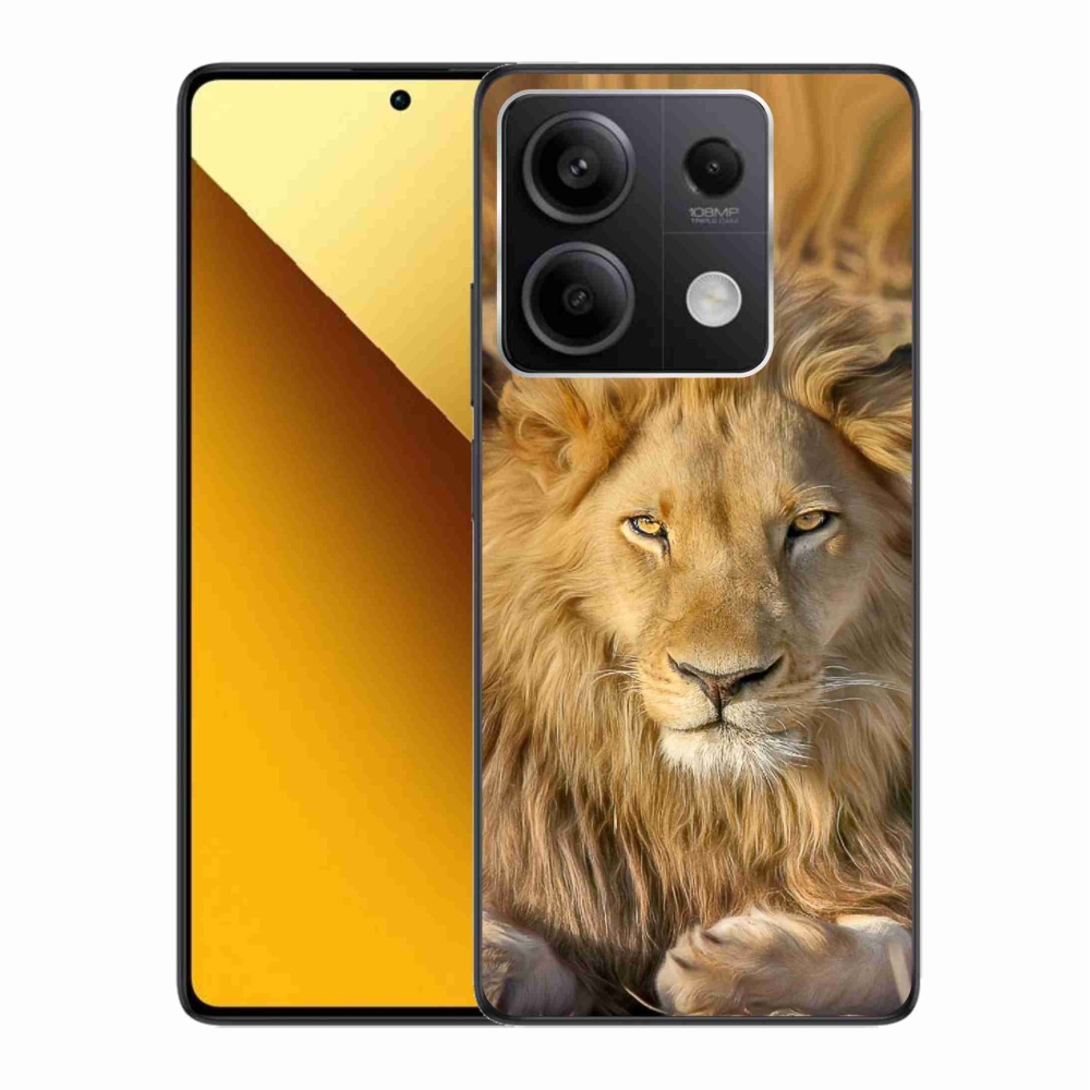Gél borítás mmCase a Xiaomi Redmi Note 13 5G - Lion 2 számára