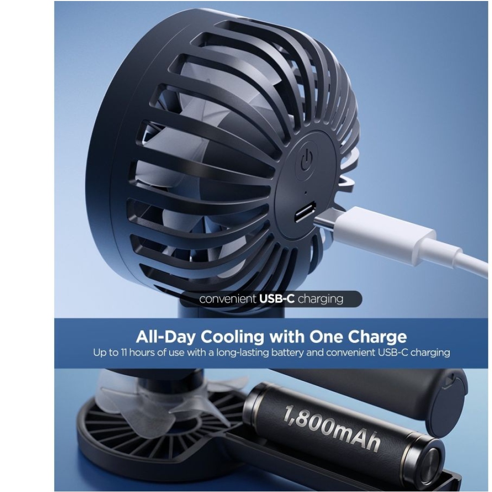Spigen A905 Mini hordozható kézi ventilátor
