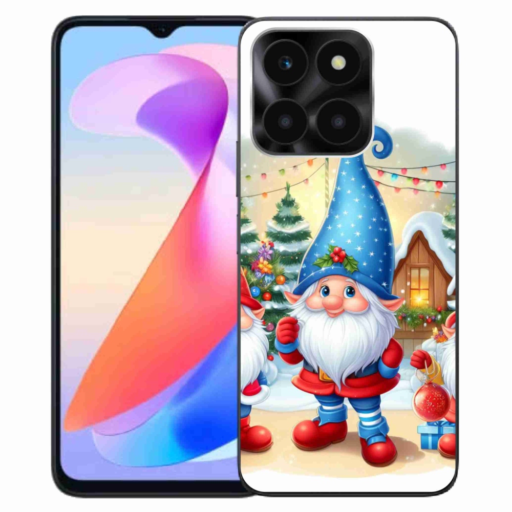 Gél borítás mmCase a Honor X6a készülékhez - Karácsonyi manók