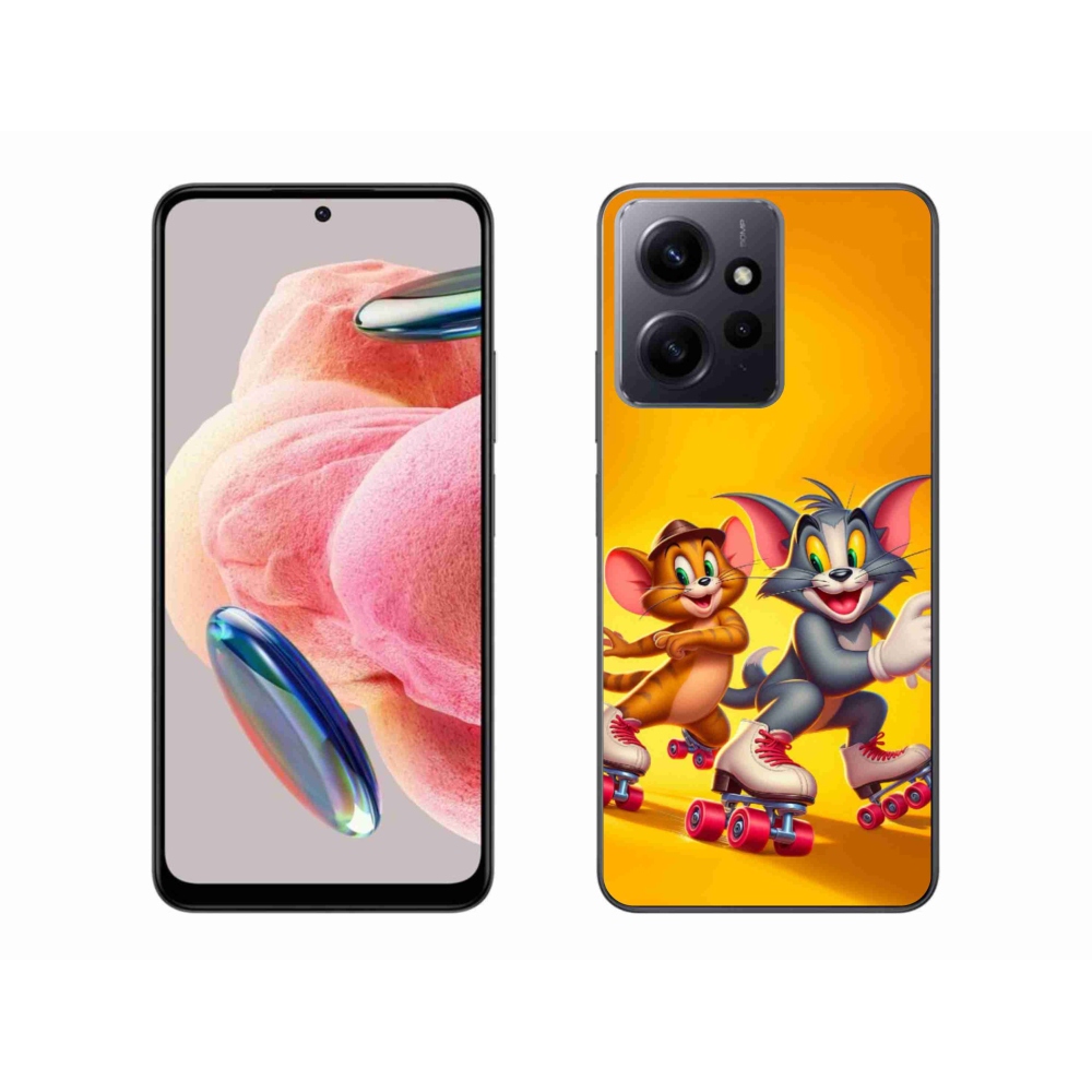 Gél borítás mmCase a Xiaomi Redmi Note 12 4G-hez - tom a jerry
