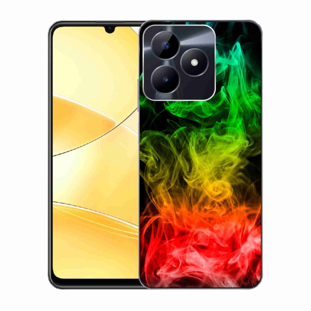 Gél borító mmCase a Realme C51/C53 készülékhez - absztrakt minta 7