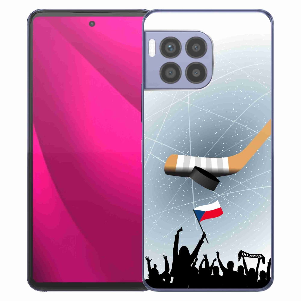 Zselés borítás mmCase a T-Mobile T Phone 2 Pro készülékhez - hokiszurkolóknak