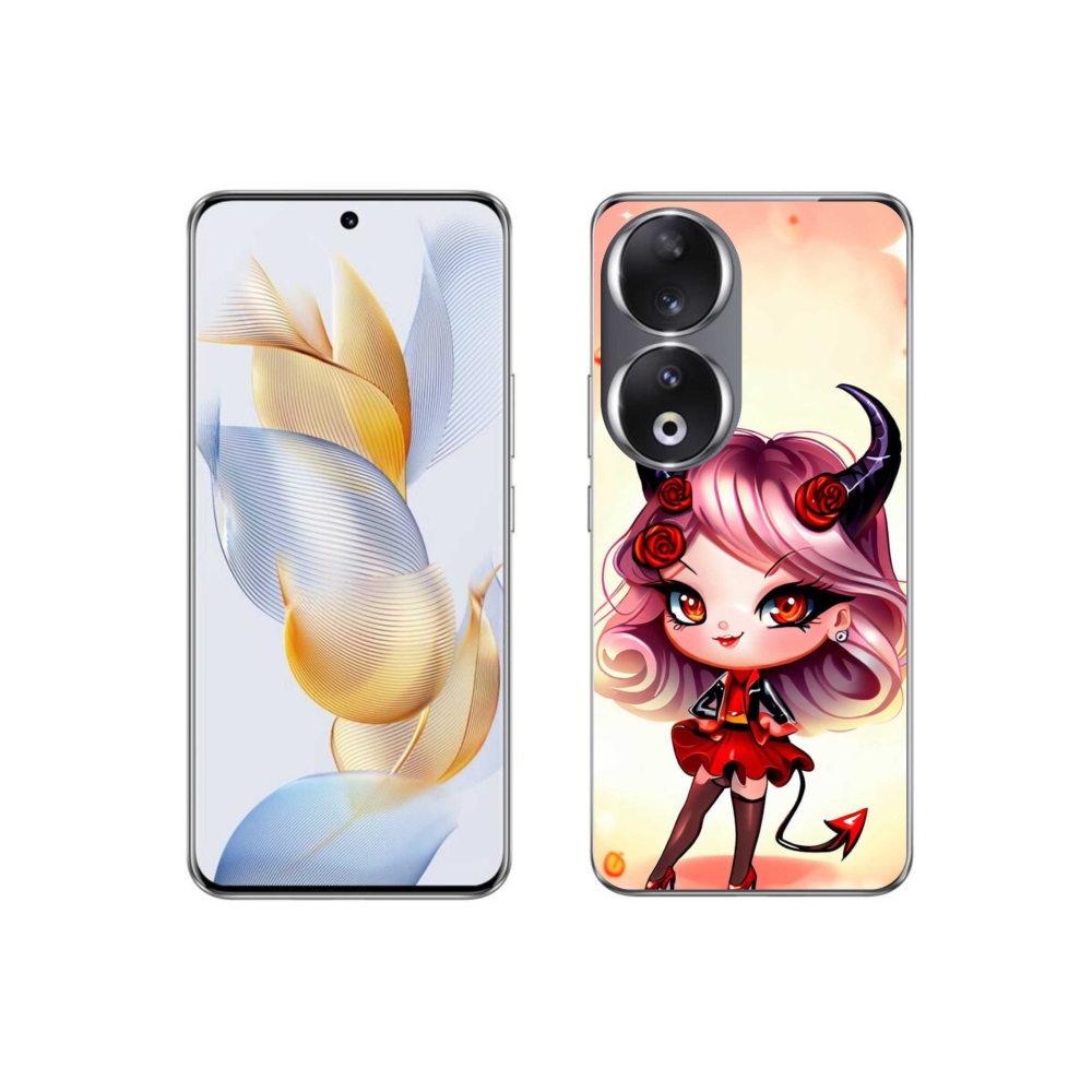 Zselés borítás mmCase a Honor 90-hez - rajzfilmördög