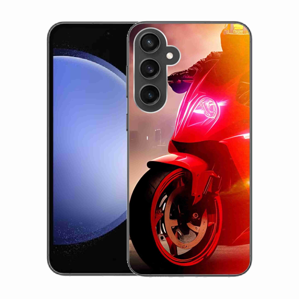 Gél borítás mmCase Samsung Galaxy S23 FE - motorkerékpárhoz