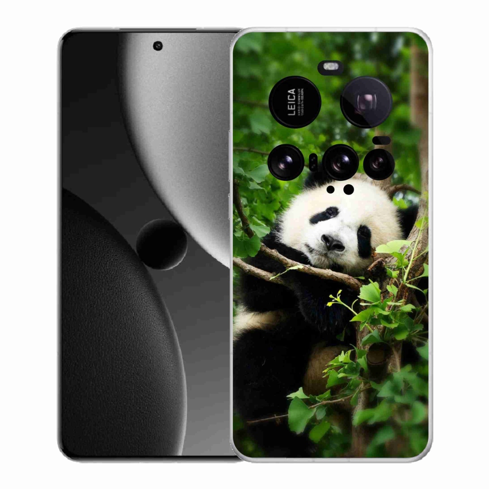 Gél borítás mmCase a Xiaomi 15 Ultra számára - panda
