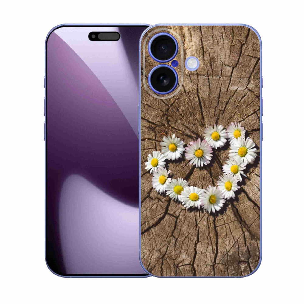 Gél borítás mmCase iPhone 17 készülékhez - Százszorszép szív