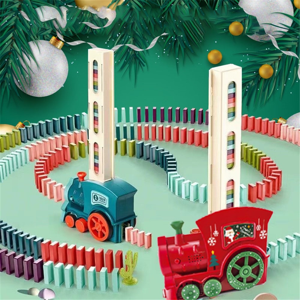 Elektromos dominó automata kockaelhelyezéssel – 120 db