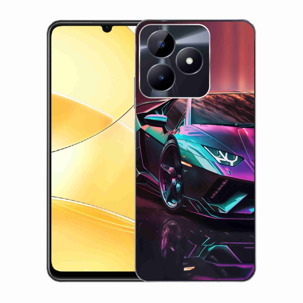 Zselés borítás mmCase a Realme C51/C53 készülékhez - autó 8