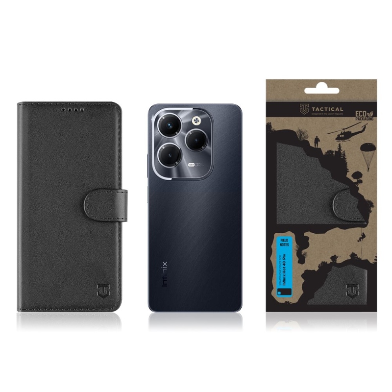 Taktikai terepi megjegyzések az Infinix Hot 40 Pro Black számára