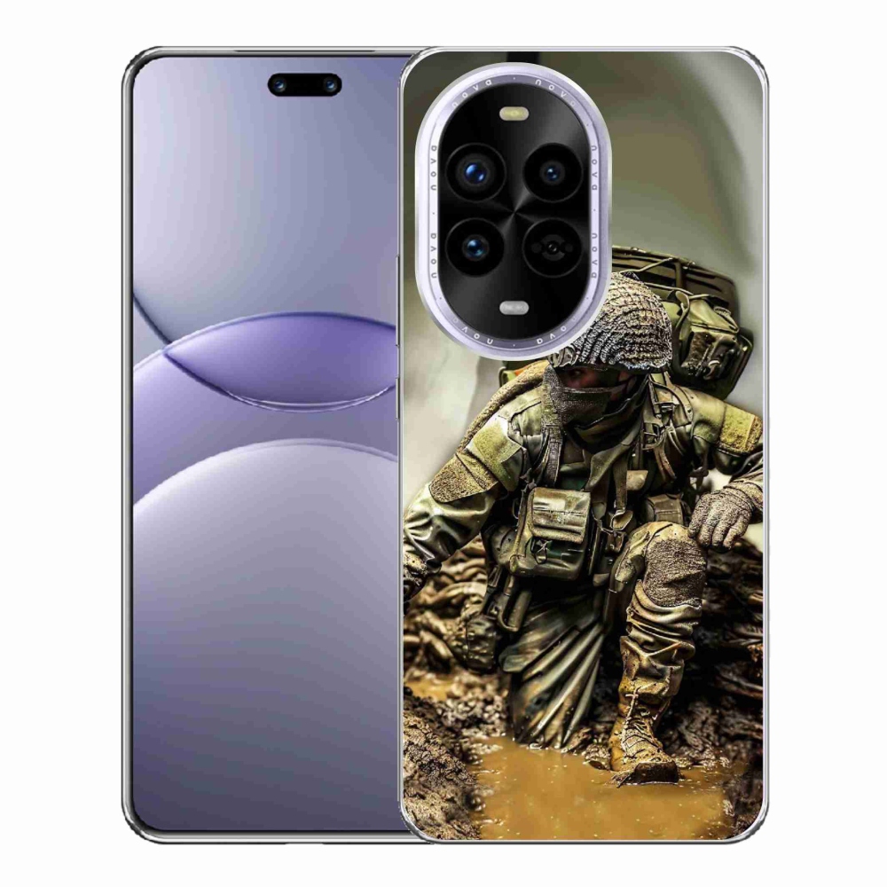 Gél borítás mmCase a Huawei Nova 13 Pro 5G-n - katona
