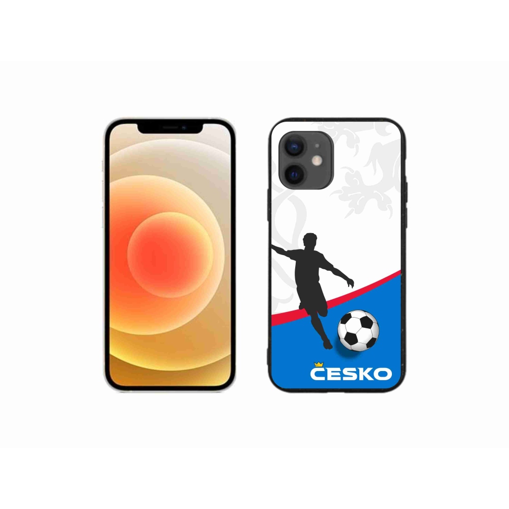Gél borítás mmCase iPhone 12 mini készülékhez - futball Csehország 1