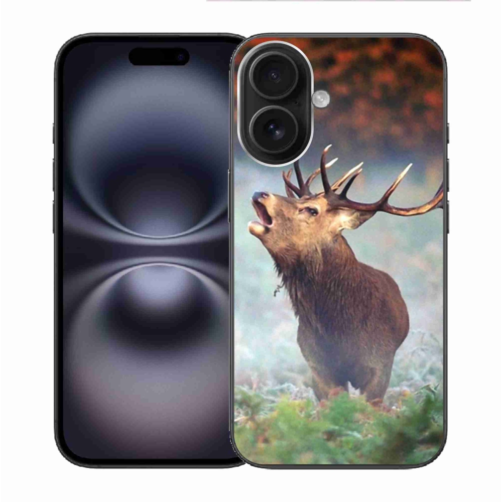 Gél tok mmCase iPhone 16-hoz - szarvas 2