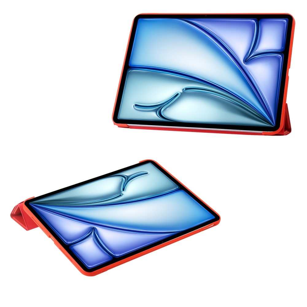 Origamis intelligens pozicionáló tok iPad Air 13 (2024)/(2025) - piros