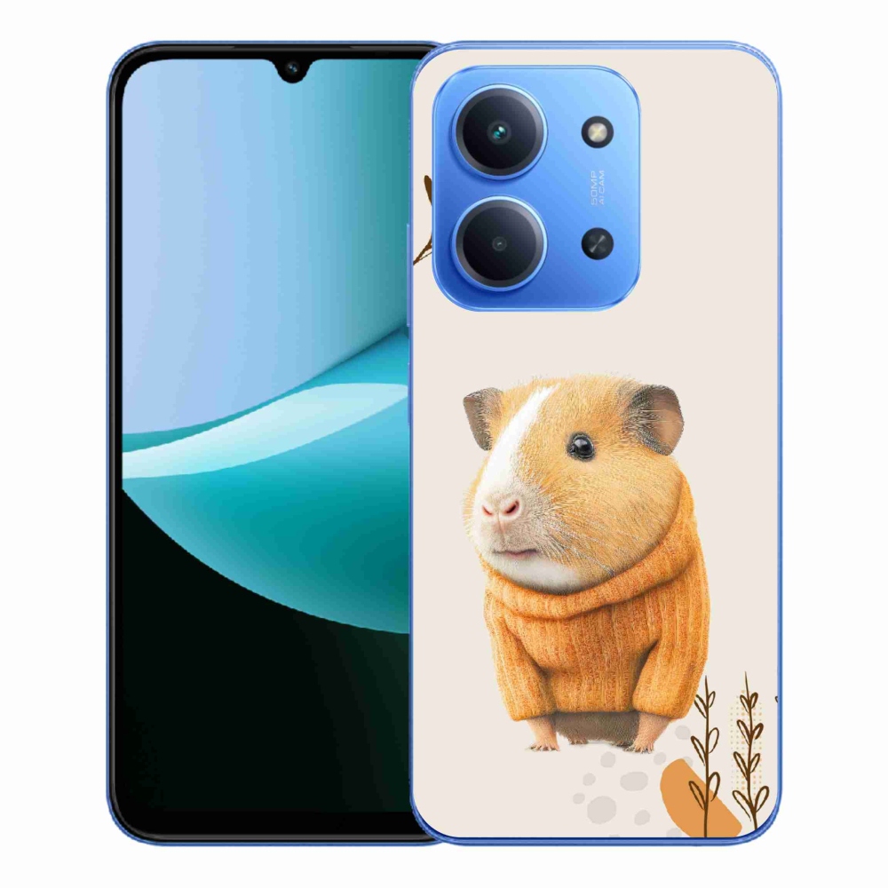 Gél borítás mmCase a Xiaomi Redmi 15C 4G/5G (173mm) - tengerimalac pulóverben