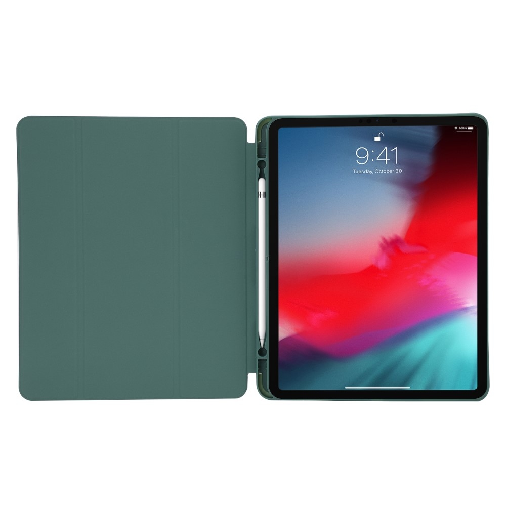 Intelligens állítható tok iPad Pro 11 (2020/21/22) - Sötétzöld
