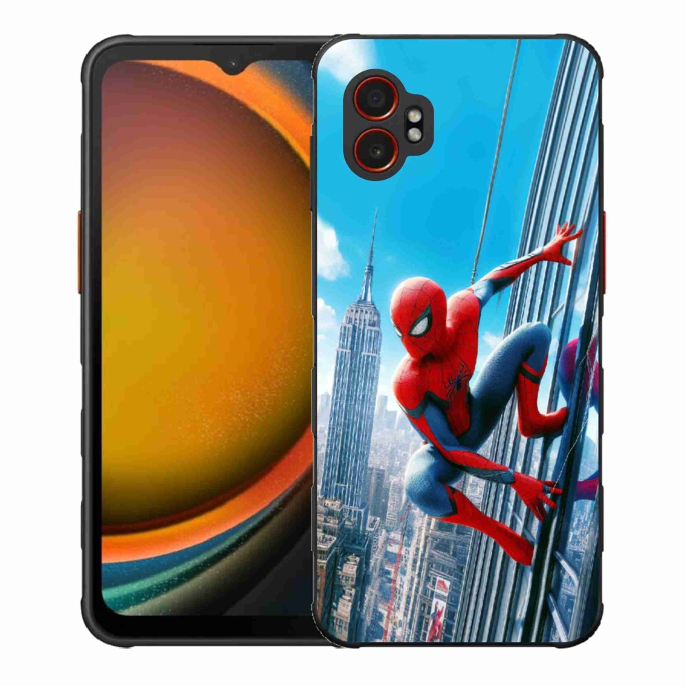 Gél borítás mmCase Samsung Galaxy Xcover 7 Pro készülékhez - pókember