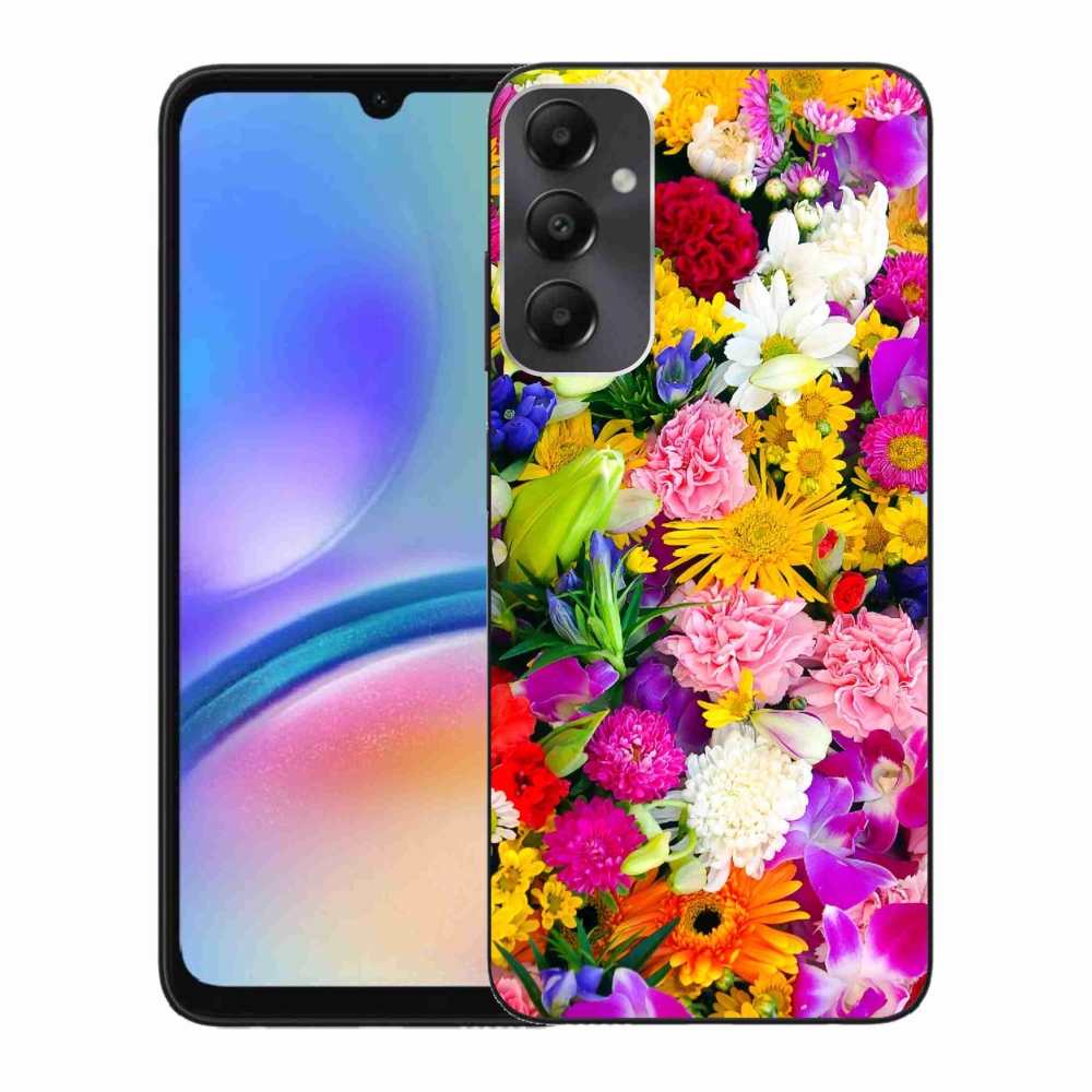 Gél védőhuzat mmCase Samsung Galaxy A05s - virágok 12