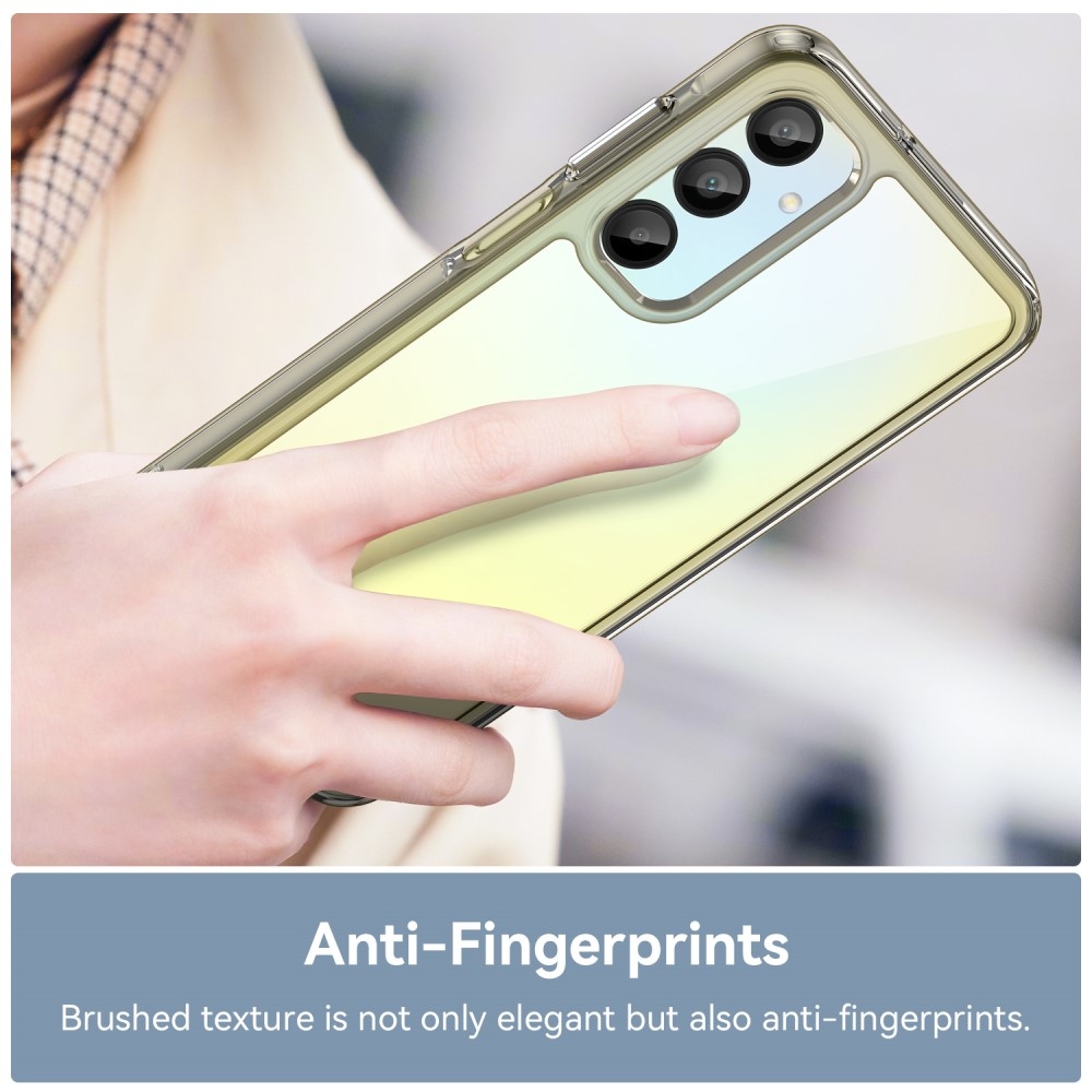 Gél tok kemény hátlappal Samsung Galaxy A16 4G/5G készülékhez - szürke