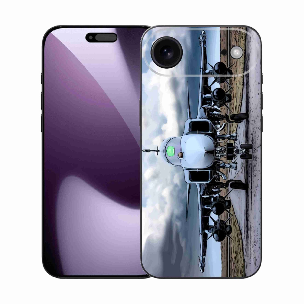 Gél borítás mmCase iPhone 17 Air készülékhez - katonai repülőgépek