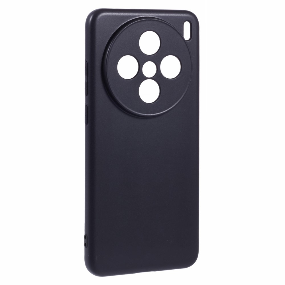 Fényes zselés tok a Vivo X200 5G készülékhez - fekete