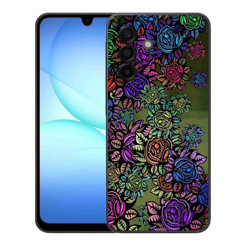 Gél borító mmCase Samsung Galaxy A17 4G/5G - virágok 6