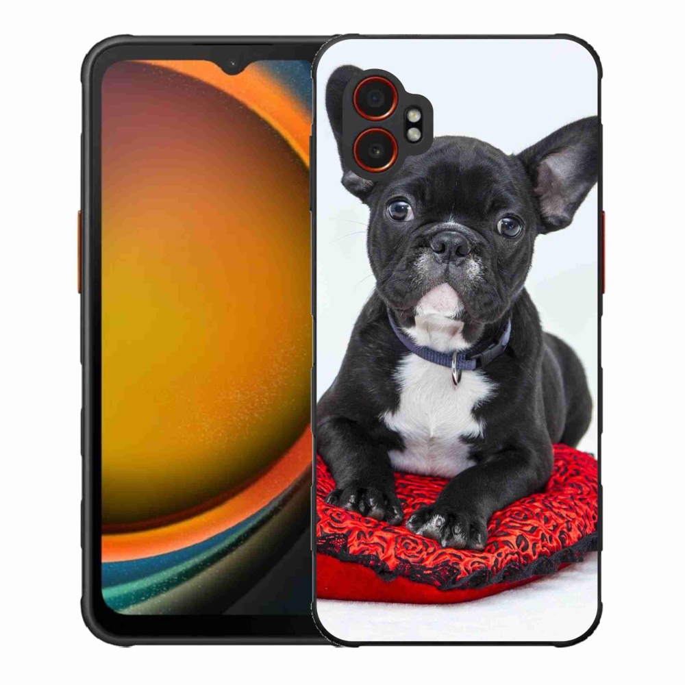 Zselés borítás mmCase Samsung Galaxy Xcover 7 Pro készülékhez - bulldog