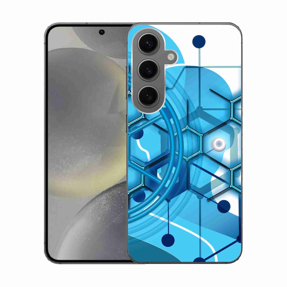 Zselés borítás mmCase Samsung Galaxy S24 készülékhez - absztrakt minta 2