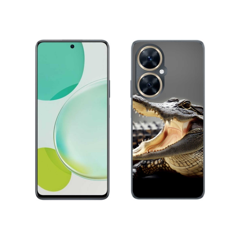 Gél borítás mmCase a Huawei Nova 11i készülékhez - krokodil