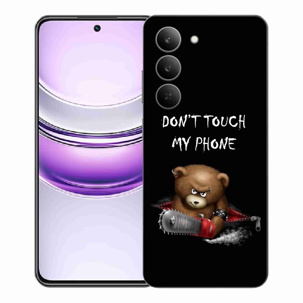 Zselés borítás mmCase a Realme 14x 5G készülékhez - ne érintse meg a telefont