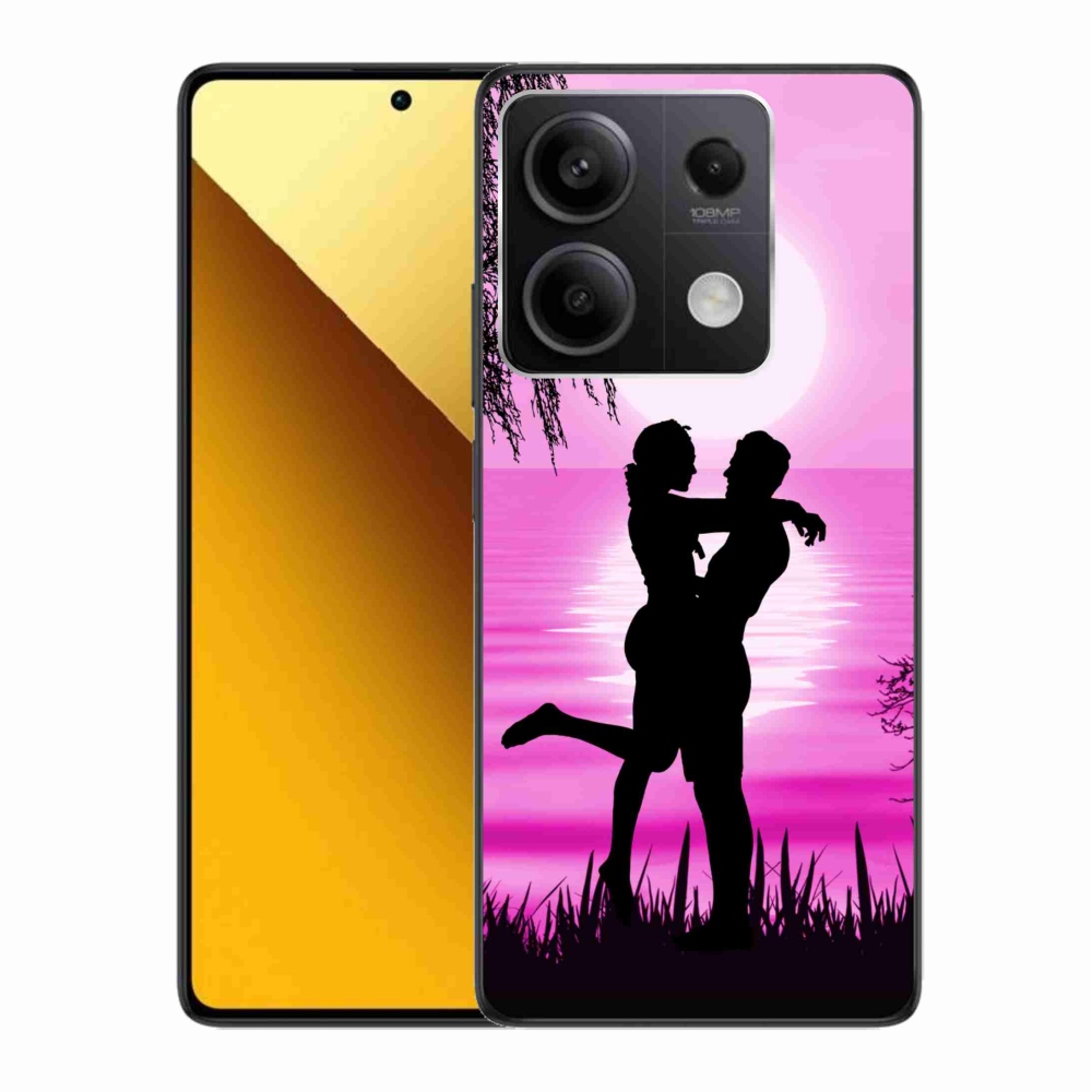 Gél tok mmCase a Xiaomi Redmi Note 13 5G számára - naplemente