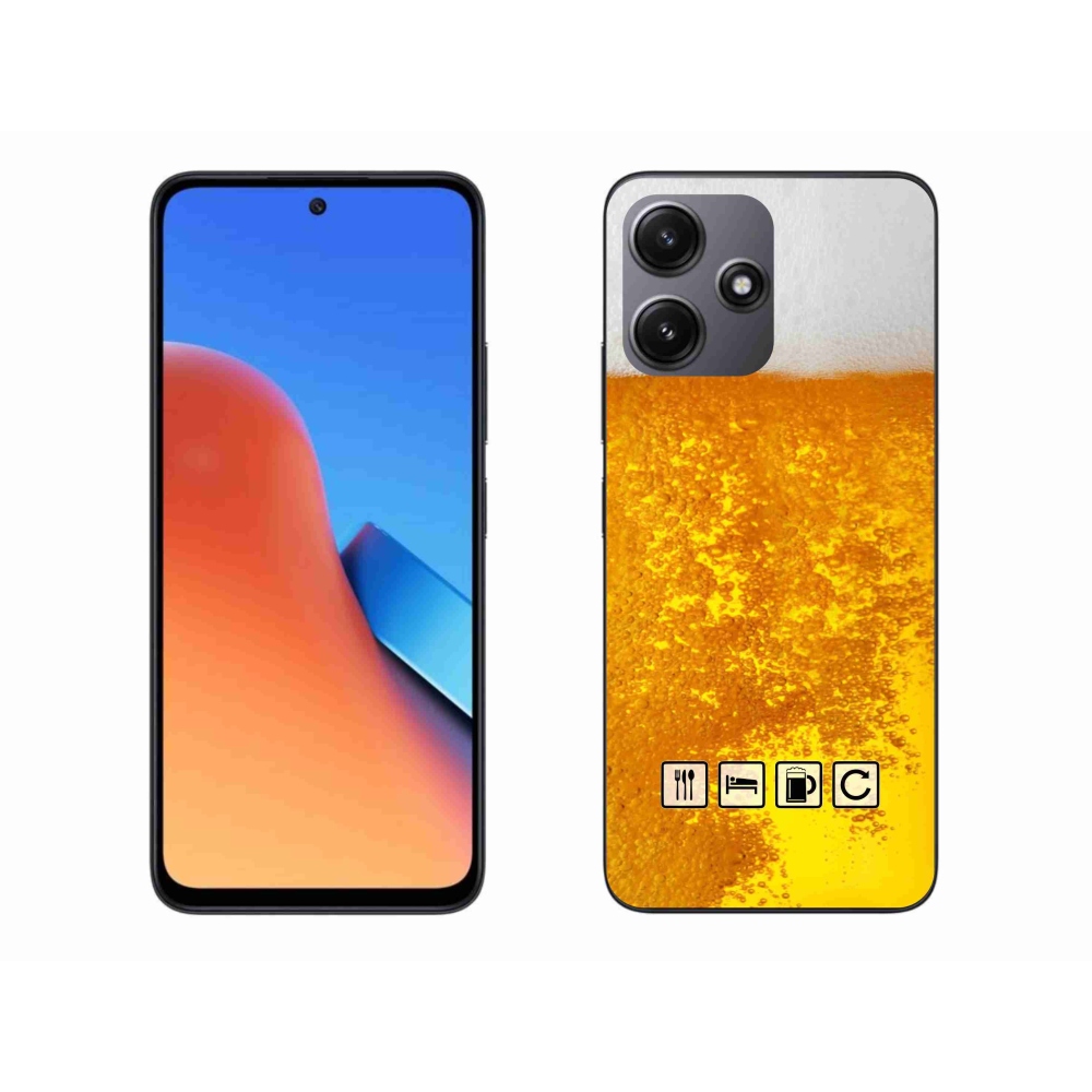 Gél borítás mmCase a Xiaomi Redmi 12 5G számára - sör motívum 3