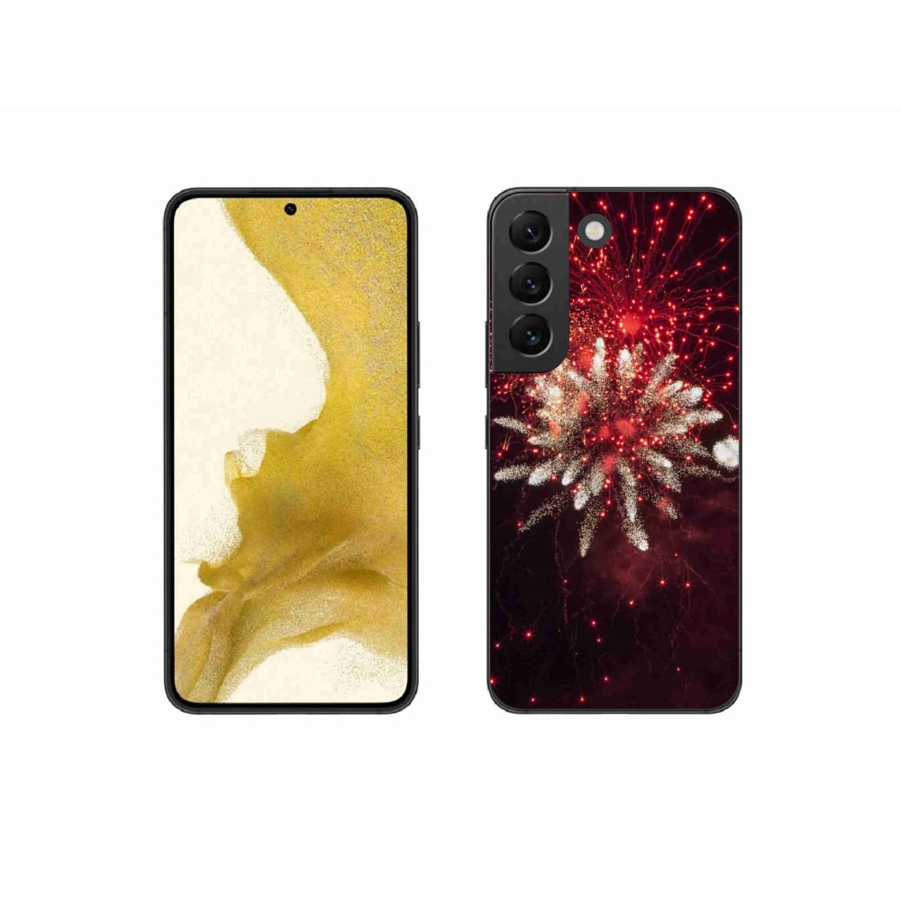 Gél borítás mmCase Samsung Galaxy S22 5G - tűzijáték