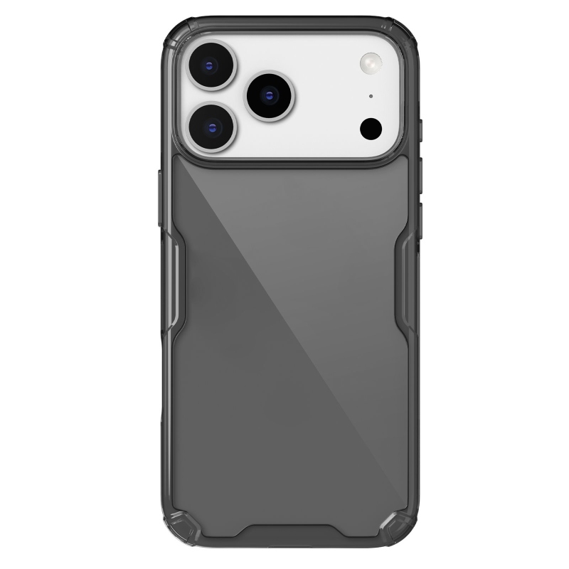 Nillkin Nature TPU PRO Cover for Apple iPhone 17 Pro Max átlátszó fekete
